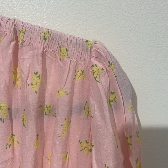 Faithful The Brand Meija pink midi dress - size 6 - Picture 9 of 11